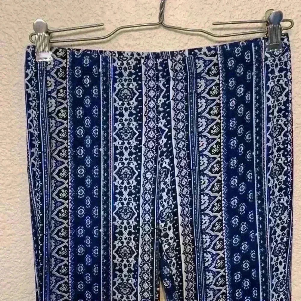 Full Tilt paisley flare legging sz XS Western bohemian hippie casual stretchy - Picture 2 of 7